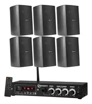 Comprar Som Ambiente Frahm Taramps 6 Caixas Receiver Casa Comercio