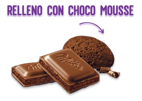 Imagen 6 de 6 de Milka Chocolate Relleno Crema De Cacao Barra 100 Gr
