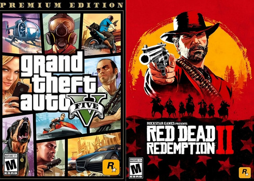 Gta V + Red Dead Redemption 2 - Pc