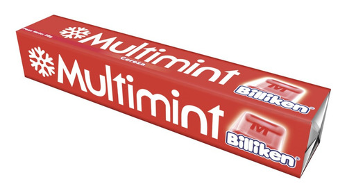 Pastillas Multimint Billiken Cherry - Pack X 12un