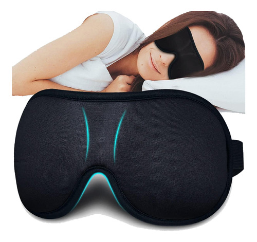 Antifaz Para Dormir 3d Unisex Ultradelgado Bloquea 99% D Luz