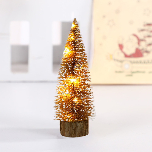 Mini Árbol De Navidad Con Iluminación Led, Árbol De Navidad
