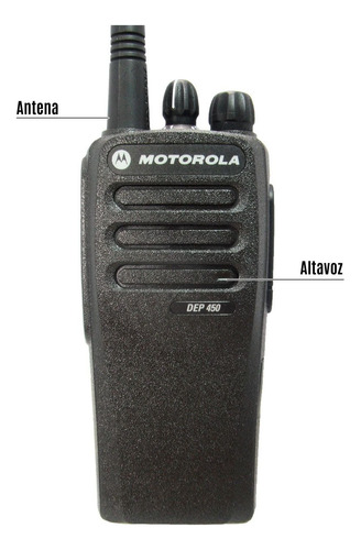 Radio Motorola Mototrbo Dep450 450-527 16ch Digital 