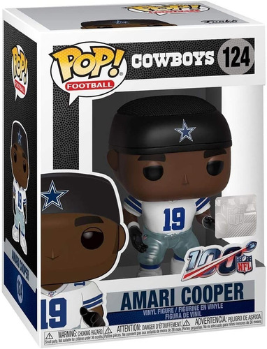 Funko Pop Football Nfl Cowboys Amari Cooper Vinyl 