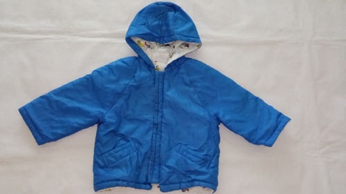 Campera De Abrigo Azul Niño Varón 2 Años Bebé 24 Meses 