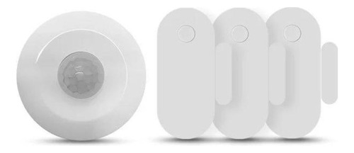 Nexxt Kit Alarma 1 Sensor De Movimiento Color Blanco