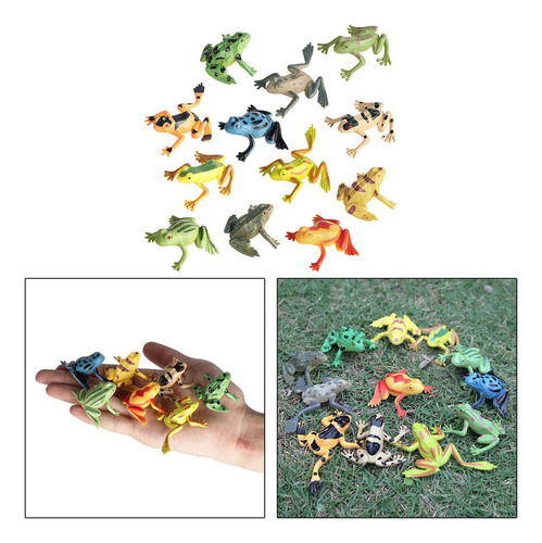 Juguetes De Animales De Simulación Accesorios De Rana
