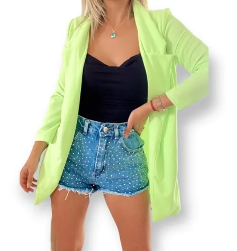 Blazer de jean mujer clearance