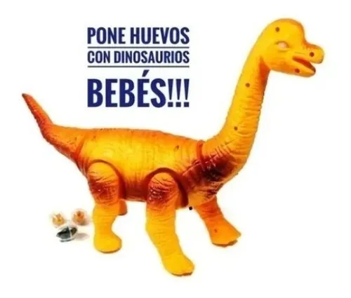 Dinosaurio Con Luces Y Sonido Pone Huevos 4.989