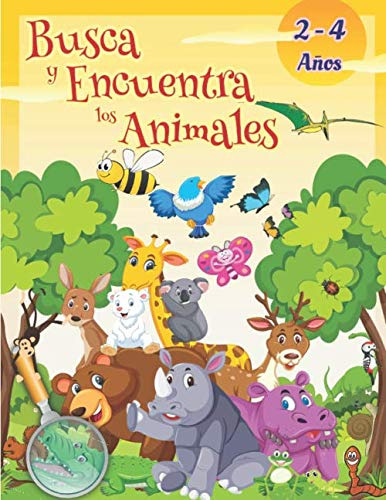 Busca Y Encuentra Los Animales: Libro De Actividades Para Ni