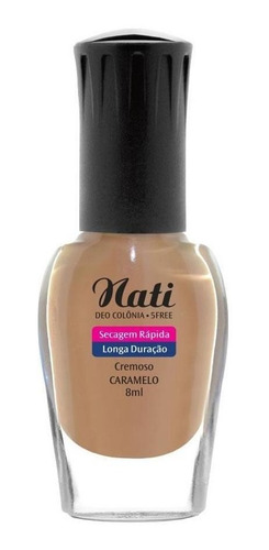 Imagem 2 de 2 de Esmalte Nati 5free - Caramelo - 8 Ml - Kit Com 6 Frascos