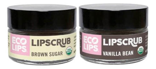 Exfoliantes Labiales Eco Lips Lip Sugar Scrub Paquete De 2 (