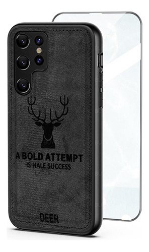 Funda For S23 Plus Ultra Deer + Vidrio Mica