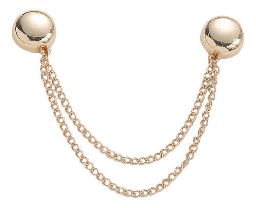 2 Broche Sin Alfileres Con Clip Para Ropa, Aleación De Oro