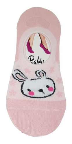 10 Calcetines Protector Invisible Con Estampado Para Dama