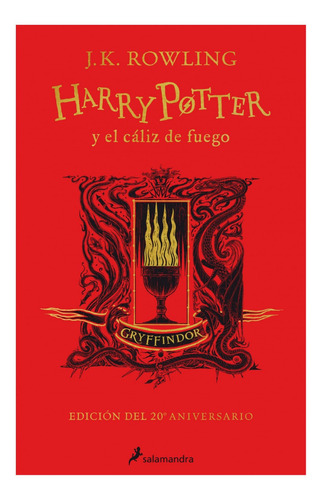 Libro Harry Potter Y El Cáliz De Fuego J. K. Rowling Ub