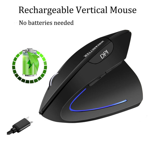 Mais E Melhores Mouses Verticais De Mouse Sem Fio Ergonômico