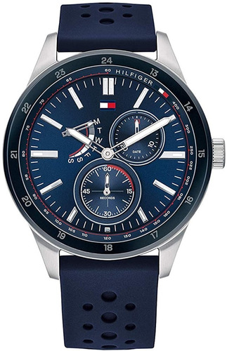 Reloj Tommy Hilfiger 1791635 Para Caballero Azul