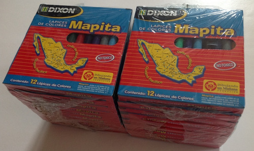 20 Cajas Colores Mapita Con 12 Cortos (Usado)