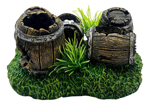 Decoración De Acuario, Peces, Plantas Acuáticas, Casas De,