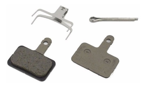 Imagen 2 de 2 de Pastilla De Freno A Disco Shimano Resina B01s Para Bicicleta
