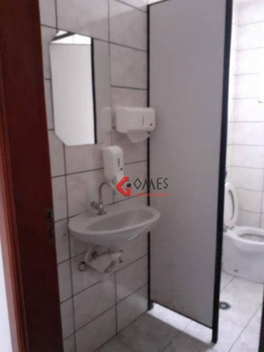 Imagem 17 de 21 de Salão Para Alugar, 135 M² Por R$ 3.000,00/mês - Jardim Hollywood - São Bernardo Do Campo/sp - Sl0084