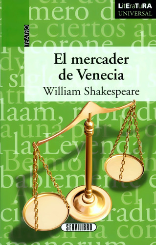 El Mercader De Venecia - William Shakespeare - Servilibro