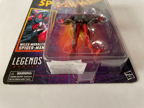 Miles Morales Spiderman Marvel Legends Series Hasbro 2023 (Usado)