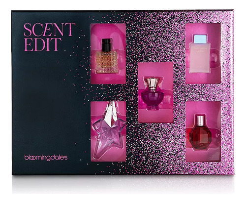 Set De 5 Mini Perfumes Mujer Scent Edit Dolce,mugler,valenti