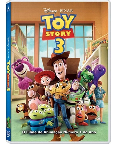 Dvd Toy Story 3 Original Lacrado