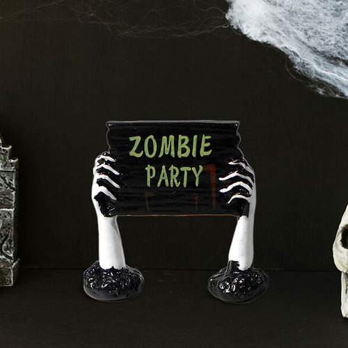 Minifiguras De Halloween, Estatuas Señalización Número 28