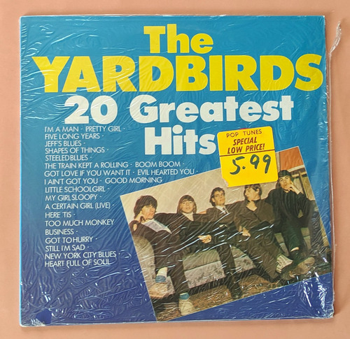 Vinilo - The Yardbirds, 20 Greatest Hits Of The... - Mundop