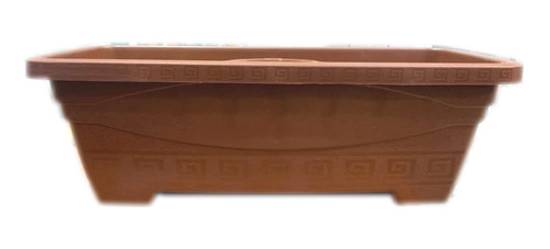 Maceta Plastica Rectangular Terracota 44 X 17 X 16 Cm Mfshop