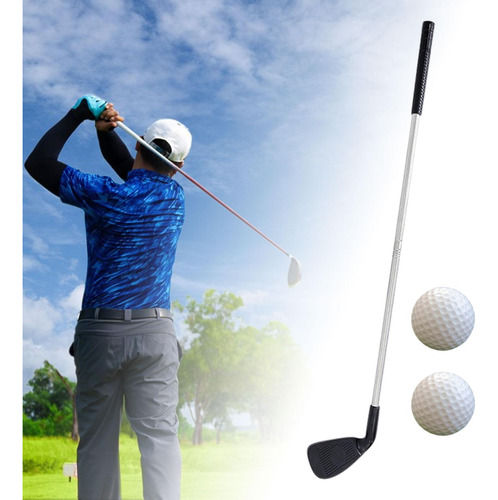Club De Golf Chipper Con 2 Pelotas De Golf, Eje De Adultos