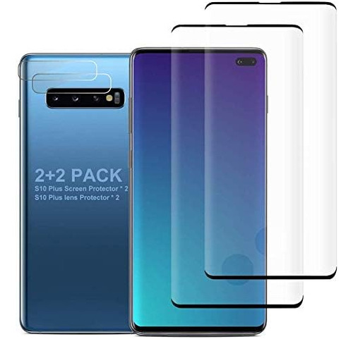 Paquete 2 2 Protectores Pantalla Para S10 Plus Que Incluye 2