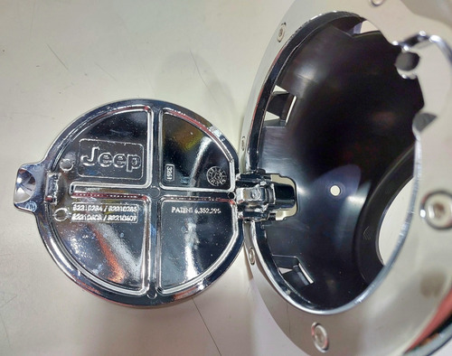 Tapa Combustible Cromada Jeep Wrangler Original Mopar