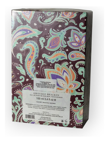 Perfume Nicho Amouage Bracken Hombre 100ml Unico!