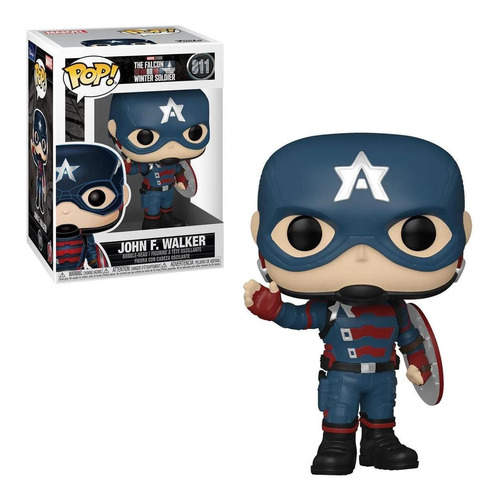 Boneco Funko Pop The Falcon Winter Soldier John F.walker 811