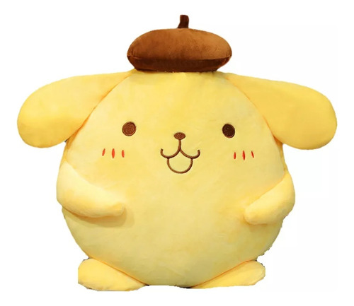 Peluche Pompompurin 40 Cm Excelente Bordado Nuevo Woow