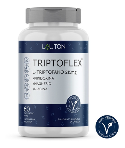 Suplemento Em Cápsulas Lauton Nutrition Clinical Series Triptoflex Aminoácidos Em Pote De 60ml 60 Un
