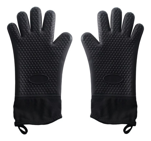 Guantes Aptos Para Horno Resistente Al Calor Barbacoa, 1 Par