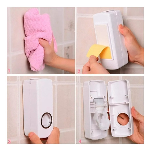 Dispenser Para Creme Dental E Porta Escovas Dp95 Western