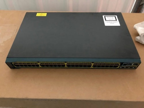 Switch Cisco 2960s 2960s-48ts 48 Puertos Gigabit 4x Fibra 1g (Usado)