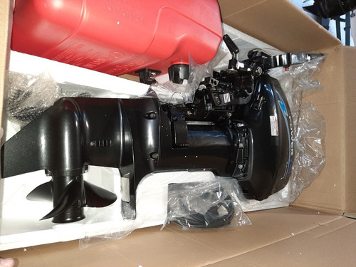 Motor Powertec 15hp 2 Tiempos Pata Corta