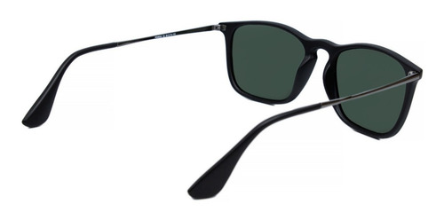 Óculos De Sol Masculino Quadrado Lentes Polarizadas + Case Armação Preto