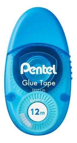 Blister Cola Em Fita / Glue Tape Pentel 12 Metros -  Azul