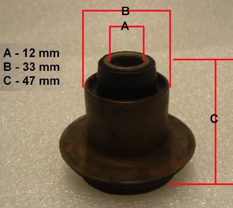 Buje De Parrilla Trasero Peugeot 106 97-00