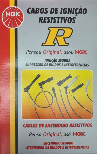 Imagen 3 de 4 de Cables Bujias Ngk Fiat Palio Siena Uno Idea Fiorino 1.4 8v