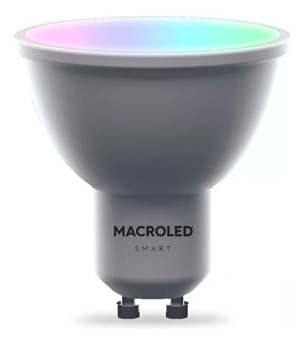 Lampara Dicroica Led Smart Rgb Wifi 5w Macroled