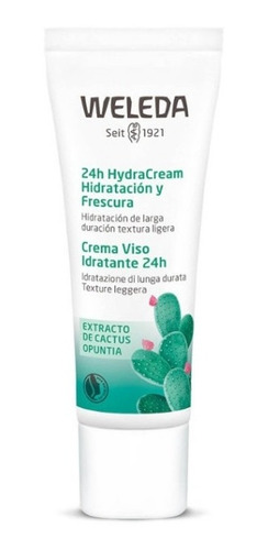 Crema Hidratante 24 Hs Con Extracto Cactus Weleda 30ml Veg